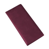 Визитница (128 визиток); коричневый; 12х26