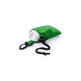 Дождевик DOMIN в чехле, зеленый, 9х11х5см, полиэтилен, полиэстер