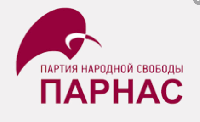 Флаг партии Народной свободы "ПАРНАС" 90х135 см