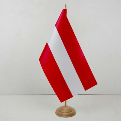 Настольный флажок Австрии 15х22 см