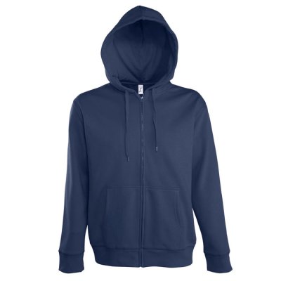 Толстовка &quot;Seven Men&quot;, кобальт_2XL, 50% хлопок, 50% полиэстер, 280м/г2