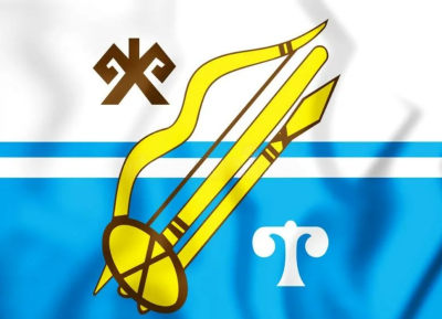 Флаг Горно-Алтайска 90х135 см