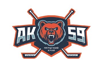 Флаг хоккейного клуба АК59 Пермь