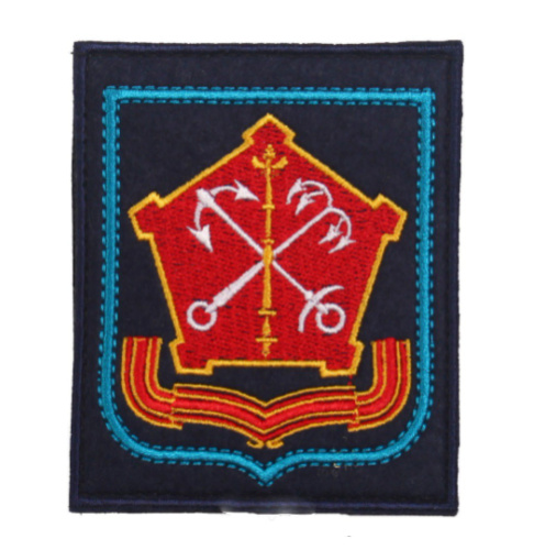 Шеврон Западный военный округ, 8,5х10 см